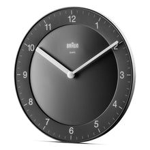 Load image into Gallery viewer, Braun Classic Analogue 20cm Wall Clock Black