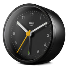 Load image into Gallery viewer, Braun Classic Analogue Alarm Clock Black