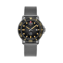 Load image into Gallery viewer, JDM Military Tango Silver Grey Mesh Watch