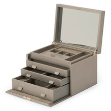 Load image into Gallery viewer, Wolf Palermo Large Jewellery Box Pewter