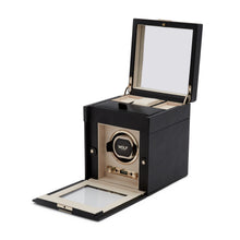 Load image into Gallery viewer, Wolf Palermo Single Watch Winder Black