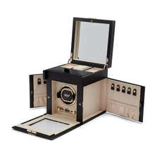 Load image into Gallery viewer, Wolf Palermo Single Watch Winder Black