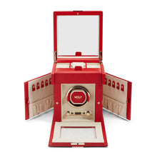 Load image into Gallery viewer, Wolf Palermo Single Watch Winder Red