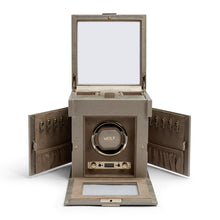 Load image into Gallery viewer, Wolf Palermo Single Watch Winder Pewter