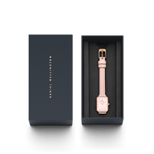 Load image into Gallery viewer, Daniel Wellington Quadro 20X26 Rouge Rose Gold Mother of Pearl Watch