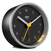 Load image into Gallery viewer, Braun Classic Analogue Alarm Clock Silver