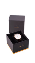 Load image into Gallery viewer, Gant Park Hill Day Date II IPR White Dial Black Leather