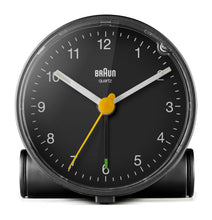 Load image into Gallery viewer, Braun Classic Analogue Black Dial Alarm Clock