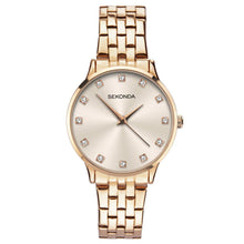 Load image into Gallery viewer, Sekonda Women’s Rose Gold Bracelet Watch