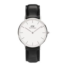 Load image into Gallery viewer, Daniel Wellington Classic 40 Sheffield Silver &amp; White Watch