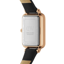 Load image into Gallery viewer, Daniel Wellington Quadro 20X26 Pressed Sheffield Rose Gold &amp; Emerald Watch