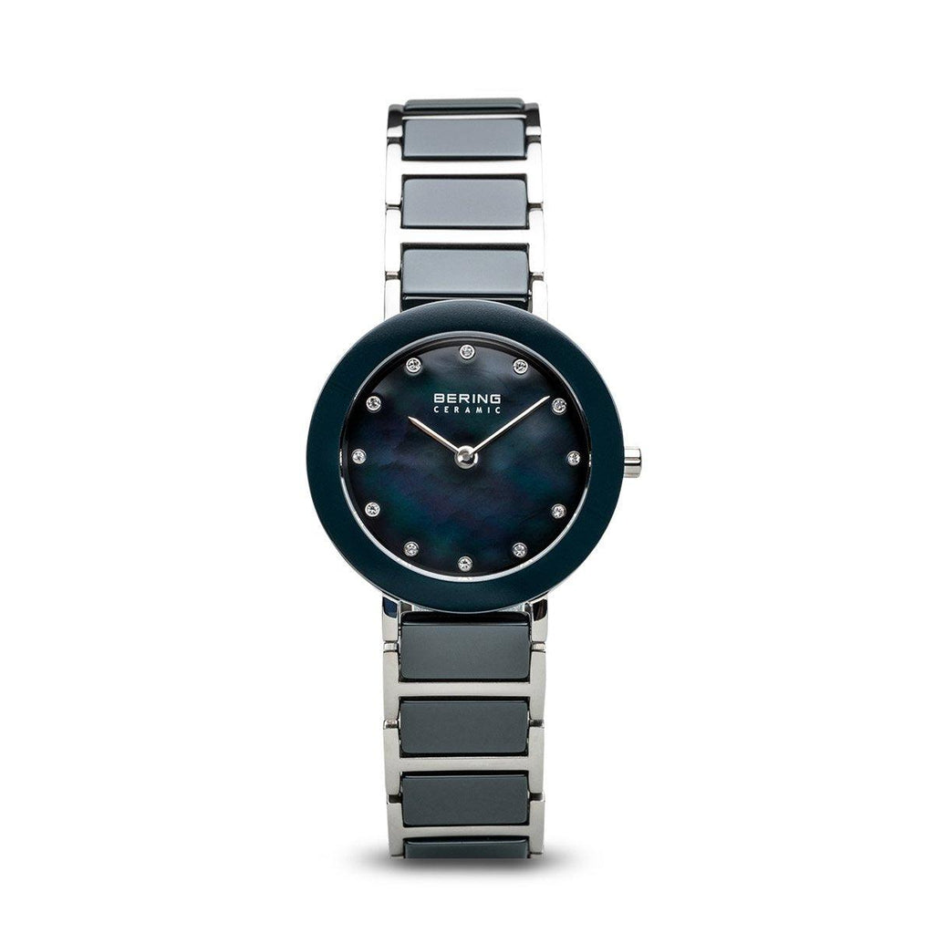 Bering Sale Polished Silver Steel Grey Watch