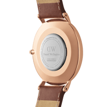 Load image into Gallery viewer, Daniel Wellington Classic 40 St Mawes Rose Gold &amp; Amber Watch