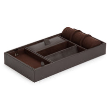 Load image into Gallery viewer, Wolf Blake Valet Tray with Cuff Brown