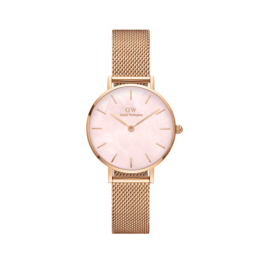 Daniel Wellington Petite 28 Melrose Rose Gold Mother of Pearl Watch