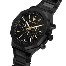 Load image into Gallery viewer, Maserati Stile Black Chronograph Watch