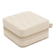 Load image into Gallery viewer, Wolf Caroline Zip Travel Case Ivory