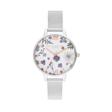 Load image into Gallery viewer, Olivia Burton Artisan Dial Rose Gold Watch - Silver
