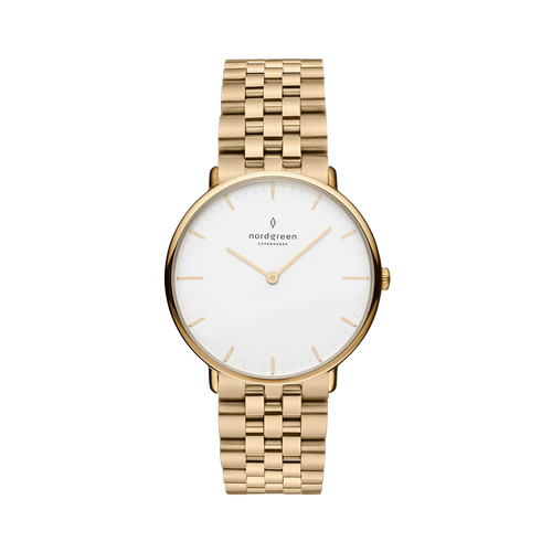 Nordgreen Women's Native 32mm 5 Link Gold Watch