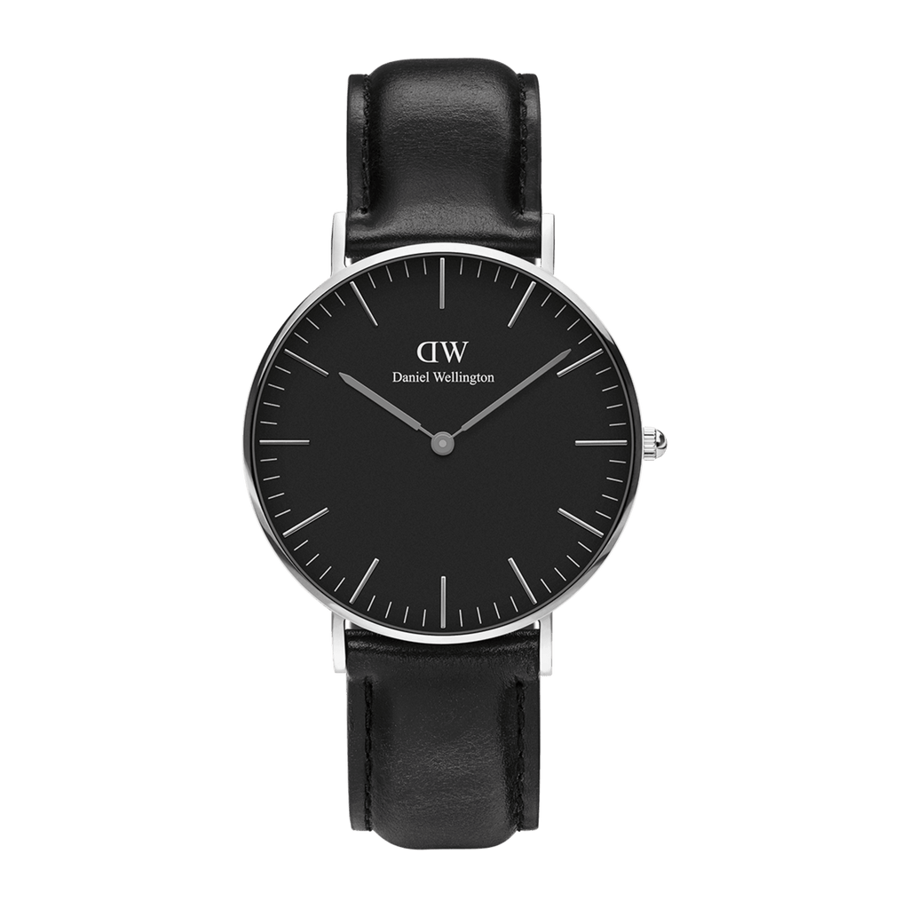 Daniel Wellington Classic 40 Sheffield Silver & Black Watch