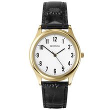 Load image into Gallery viewer, Sekonda Men’s Classic Leather Strap Watch