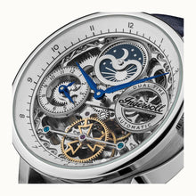 Load image into Gallery viewer, Ingersoll The Jazz Automatic Silver Blue Leather Watch
