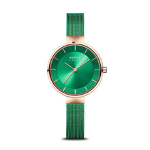 Load image into Gallery viewer, Bering Slim Solar Gold Charity Watch