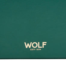 Load image into Gallery viewer, Wolf Sophia Jewellery Box Forrest Green