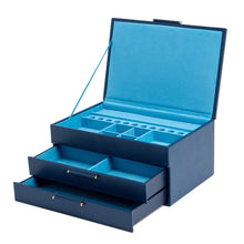 Load image into Gallery viewer, Wolf Sophia Jewellery Box Indigo