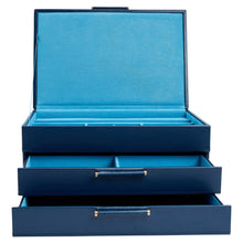 Load image into Gallery viewer, Wolf Sophia Jewellery Box Indigo