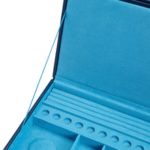 Load image into Gallery viewer, Wolf Sophia Jewellery Box Indigo