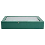 Wolf Sophia Jewellery Box with Window Forest Green