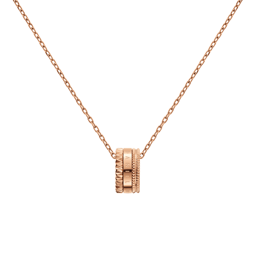 Daniel Wellington Elevation Necklace Rose Gold