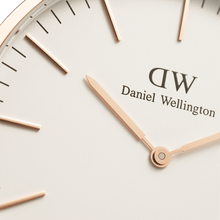 Load image into Gallery viewer, Daniel Wellington Classic 40 Bristol Rose Gold &amp; White Watch
