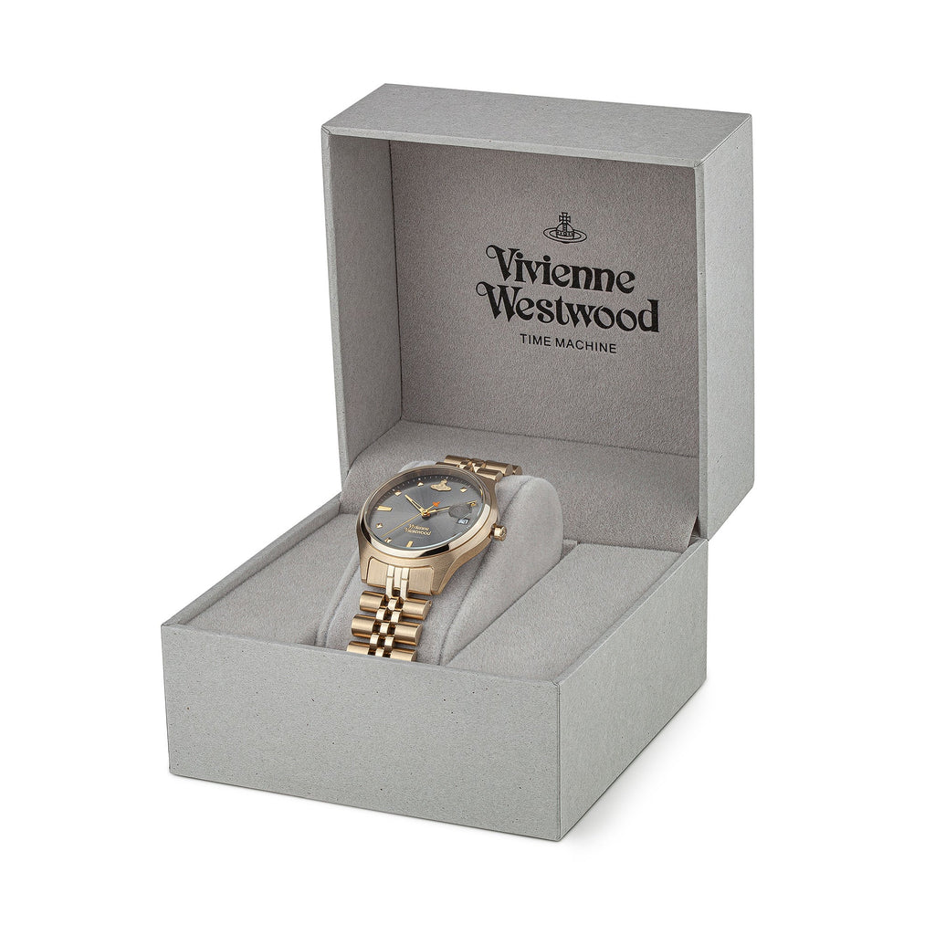 Vivienne Westwood Camberwell Watch Grey Gold