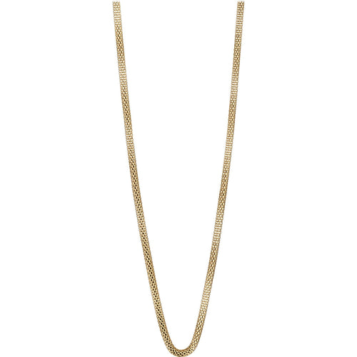 BERING Arctic Symphony Polished Gold Necklace 45cm