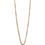 BERING Arctic Symphony Polished Gold Necklace 45cm