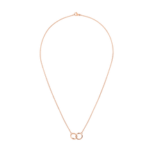 Load image into Gallery viewer, Daniel Wellington Classic Lumine Unity Necklace Rose Gold