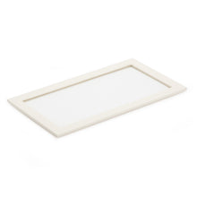 Load image into Gallery viewer, Wolf Vault Tray Glass Lid Ivory