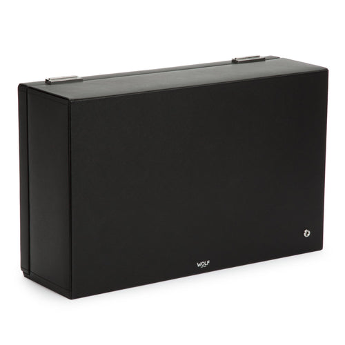 Wolf Viceroy 8 Piece Winder Black (V) | The Jewellery Boutique Australia