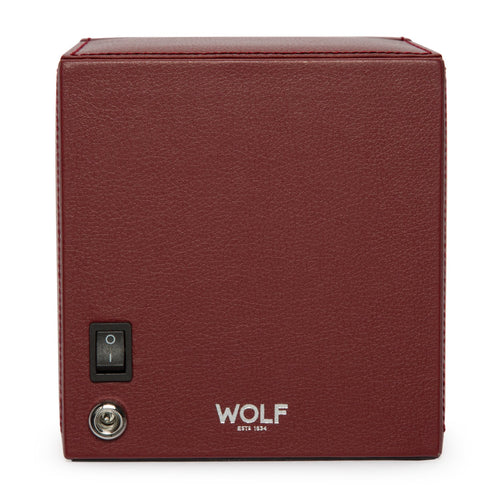 Wolf Cub Winder With Cover Bordeaux (V) | The Jewellery Boutique Australia