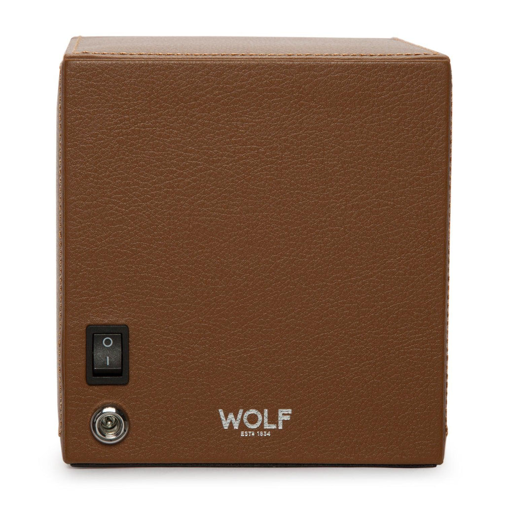 Wolf Cub Winder with Cover Cognac