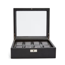 Load image into Gallery viewer, Wolf Viceroy 8 Pc Watch Box Black