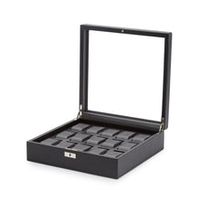 Load image into Gallery viewer, Wolf Viceroy 15 Pc Watch Box  Black (V) | The Jewellery Boutique Australia