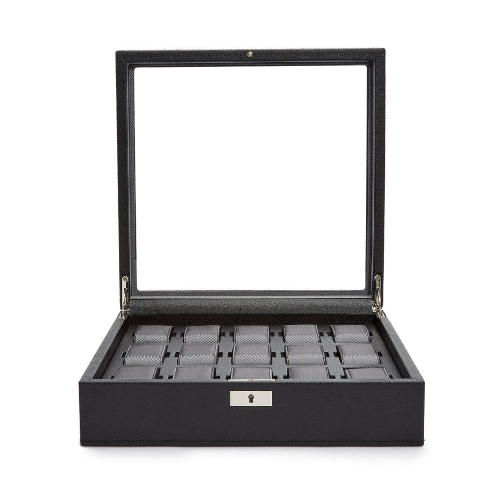 Wolf Viceroy 15 Pc Watch Box  Black