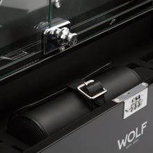 Load image into Gallery viewer, Wolf Regent 12P Cabinet Winder Black /Black B | The Jewellery Boutique Australia