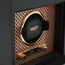 Load image into Gallery viewer, Wolf Axis Single Winder with Storage Copper Plated