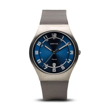 Load image into Gallery viewer, Bering Classic Brushed Grey Silver Mesh Watch