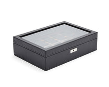 Load image into Gallery viewer, Wolf Roadster 10 Pc Watch Box Black