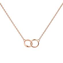 Load image into Gallery viewer, Daniel Wellington Classic Lumine Unity Necklace Rose Gold